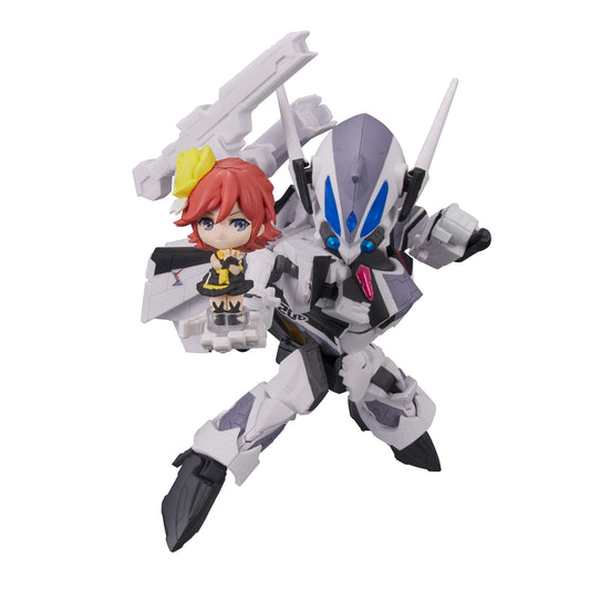 TAMASHII NATIONS Macross Delta VF-31F Siegfried Messer use with battle stand for dynamic posing