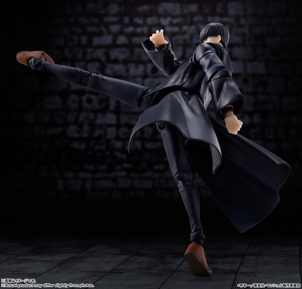 TAMASHII NATIONS Mash Burnedead figure stands at 5.9 inches tall.