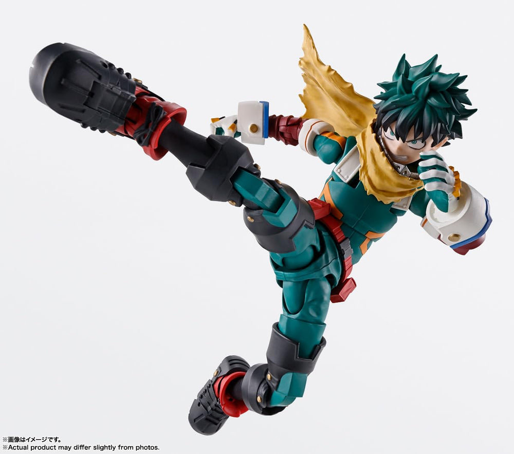 TAMASHII NATIONS Izuku Midoriya bangs set for hairstyle customization.