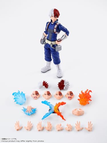 Articulated Todoroki figure ready for display and posing
