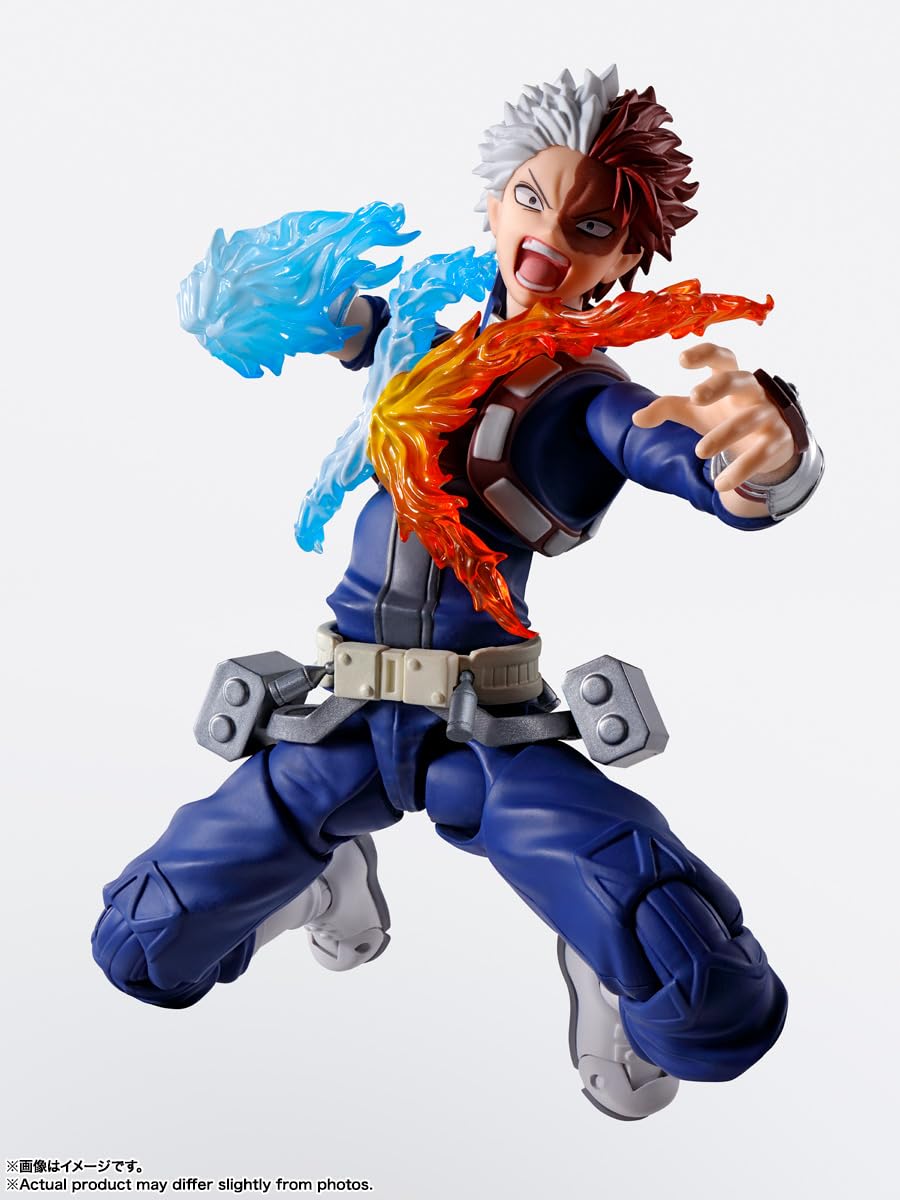 Overview of Todoroki S.H.Figuarts set contents