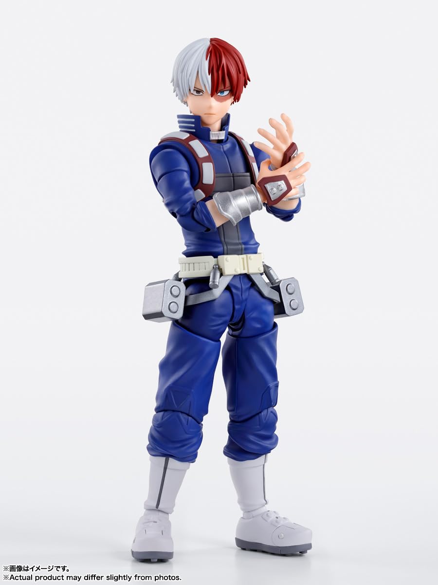 Left wrist parts for Todoroki figure poses