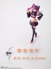 TAMASHII NATIONS Miriella figure-poses-collection supports dynamic series scenes.