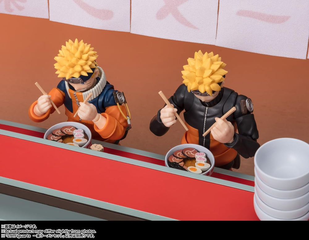 Tamashii Nations ramen parts for realistic meal details in dioramas.