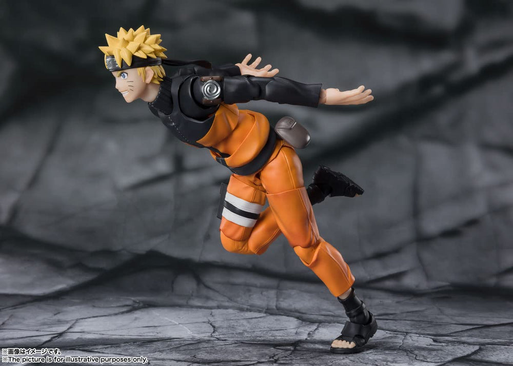 Tamashii Nations Naruto Shippuden box content shown for collection display reference.