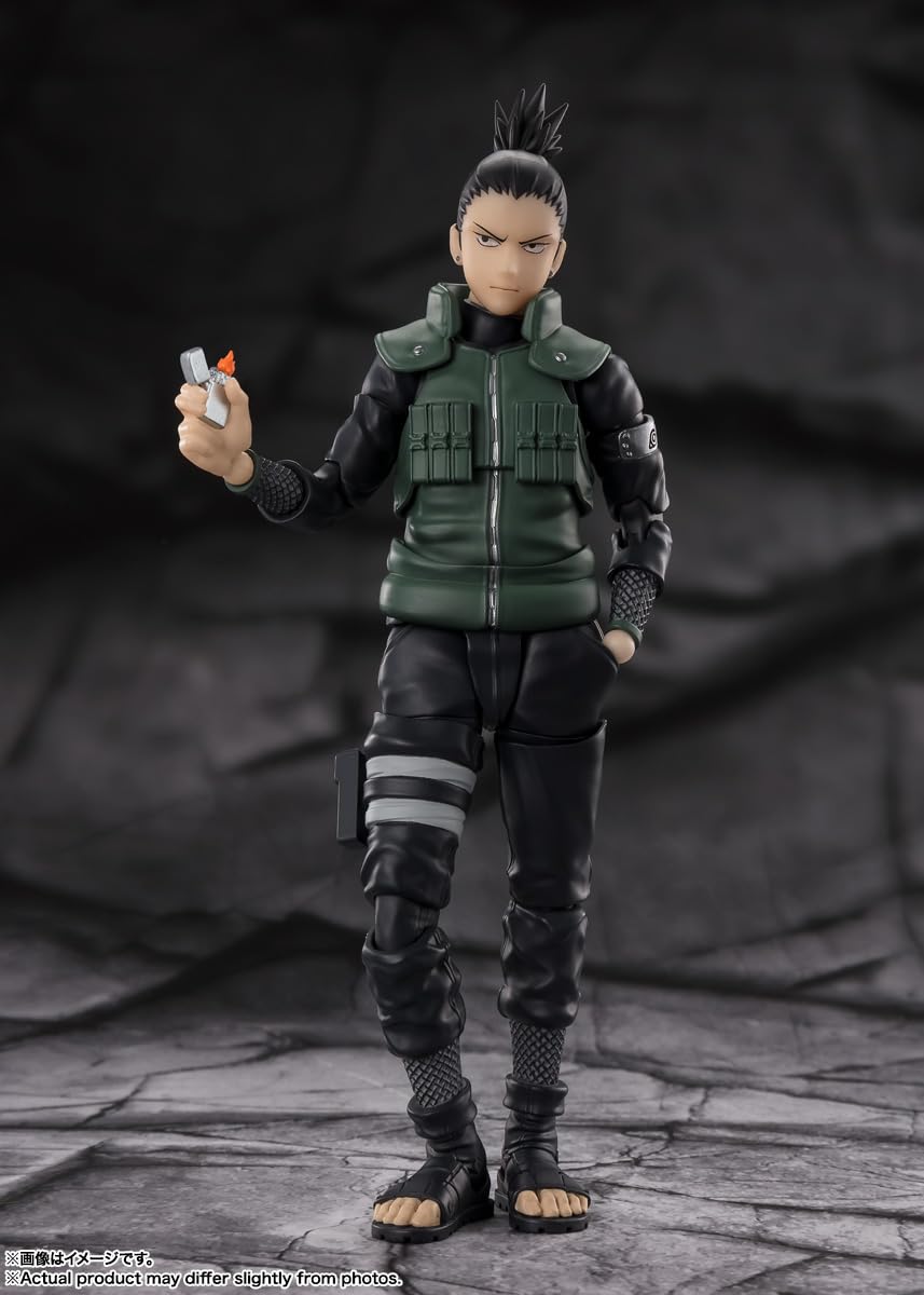 TAMASHII NATIONS Shikamaru Nara Kage Nui no Jutsu sheet for display variety