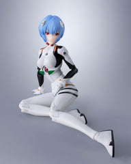 Tamashii Nations Rei Ayanami S.H.Figuarts backpack parts add silhouette versatility.