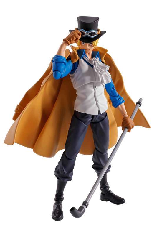 TAMASHII NATIONS Sabo figure in box, ready for display and collection.