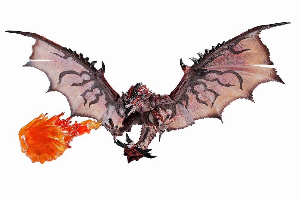 TAMASHII NATIONS Rathalos main body showcases faithful sculpting for a dynamic display.