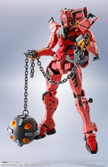 TAMASHII NATIONS Red Gundam hard point joints for stable mounting.