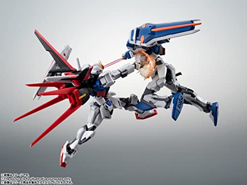 TAMASHII NATIONS Duel Gundam beam rifle joint supports precise configuration.