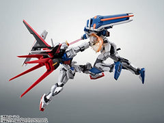 TAMASHII NATIONS Duel Gundam beam rifle joint supports precise configuration.