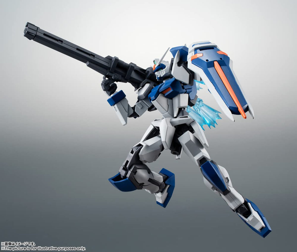 TAMASHII NATIONS Duel Gundam armor Schneider parts add visual battle-ready details.