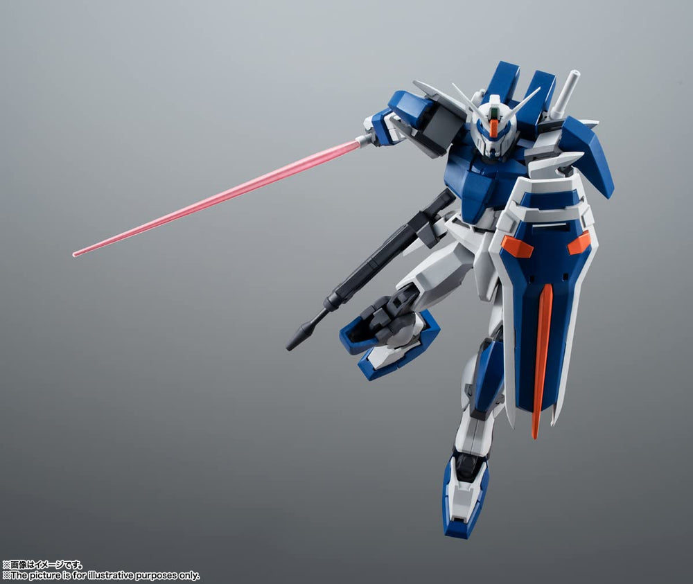 TAMASHII NATIONS Duel Gundam Gáe Bulg rail bazooka adds dramatic scale.