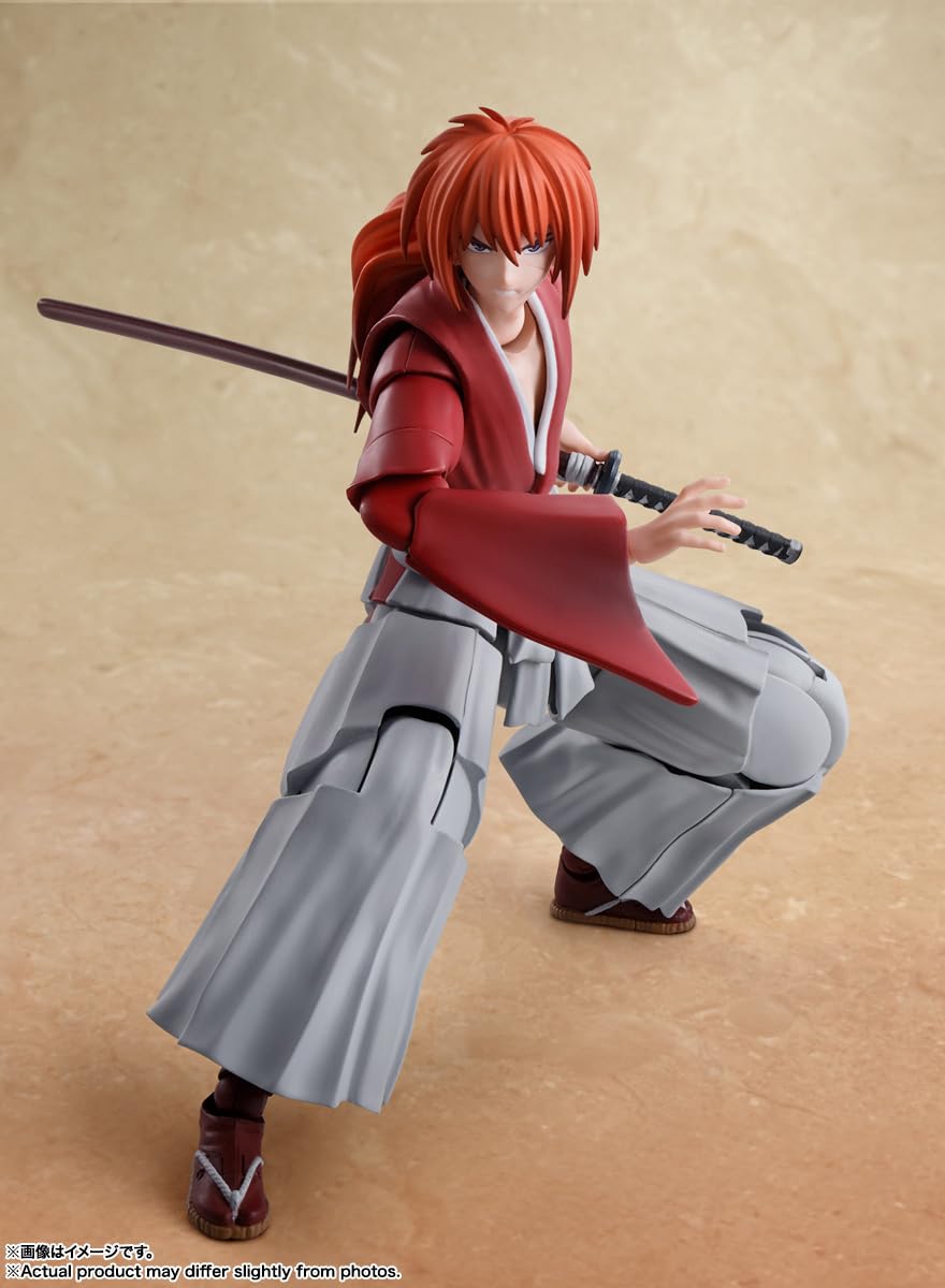 Tamashii Nations reverse-blade sword sheathed offers versatile scene options.