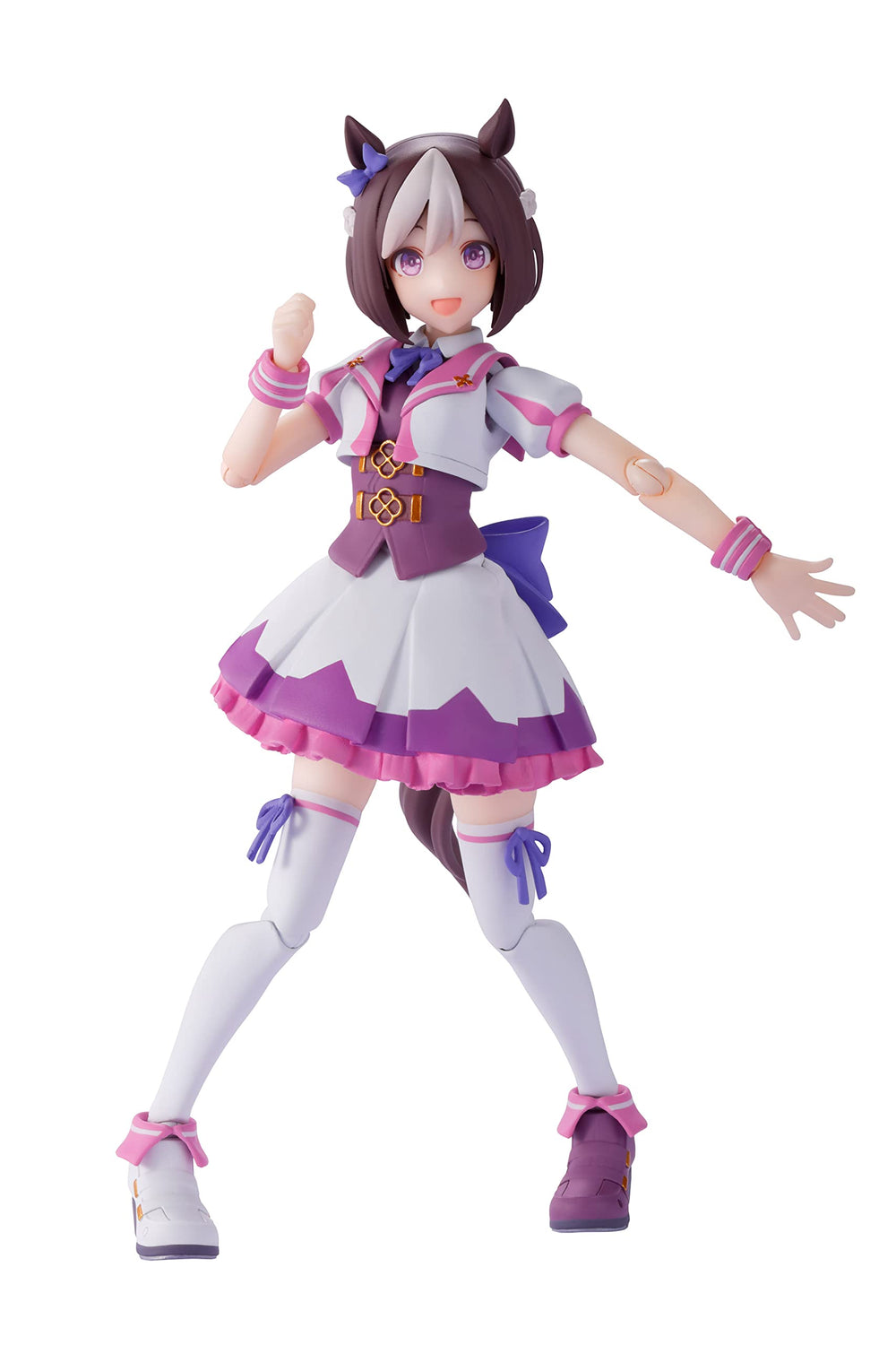 TAMASHII NATIONS S.H. Figuarts Special Week face expressions enable varied mood poses.