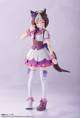 TAMASHII NATIONS S.H. Figuarts Special Week live-scene pose options for display.