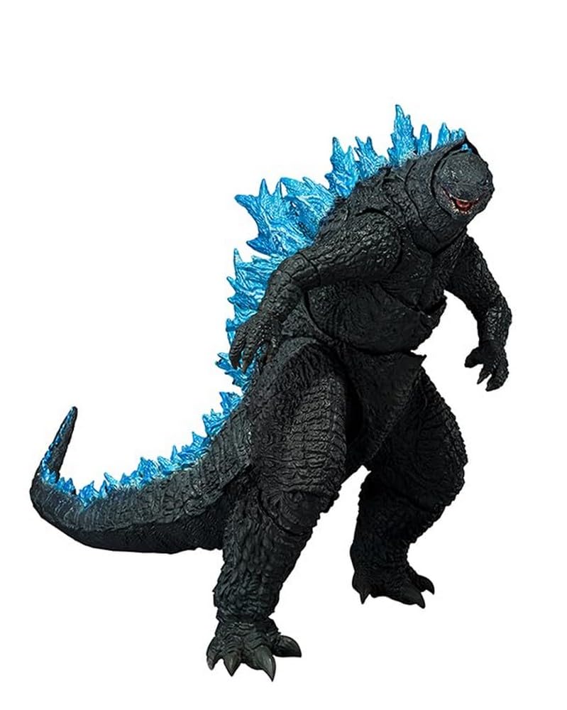 TAMASHII NATIONS S.H.MonsterArts Godzilla x Kong front view for display and collection.