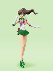 TAMASHII NATIONS Sailor Jupiter Animation Color Edition packaging box confirms official licensing.