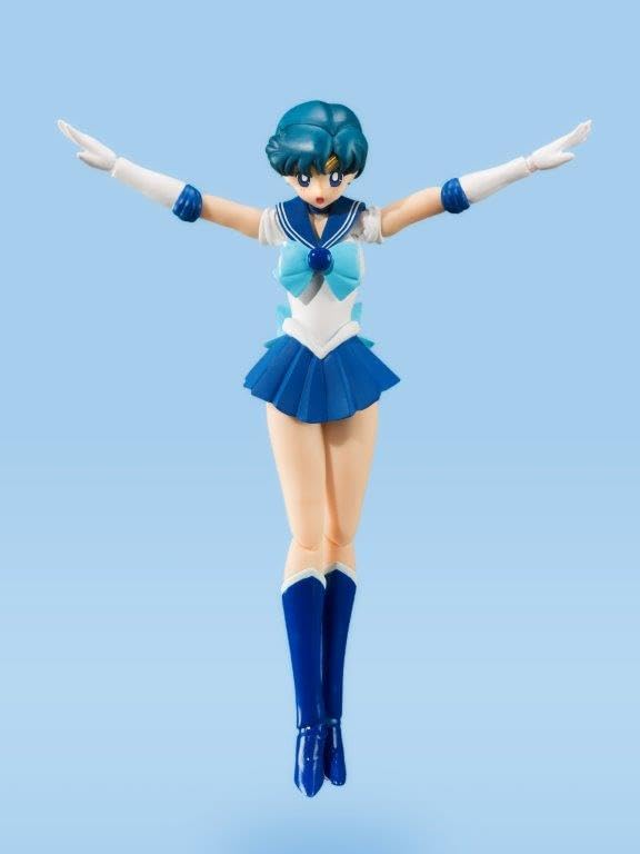 Tamashii Nations Sailor Mercury Animation Color Edition open/closed Supercomputer; adds authentic display elements