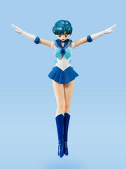 Tamashii Nations Sailor Mercury Animation Color Edition open/closed Supercomputer; adds authentic display elements