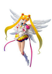 Tamashii Nations Eternal Sailor Moon figure shown from front for collectible display