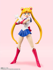 Tamashii Nations Sailor Moon Animation Color Edition stand enables stable display.