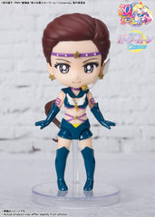 TAMASHII NATIONS Sailor Star Maker Cosmos Edition stand aids dynamic display.