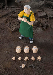 Three facial parts for expressive moods on TAMASHII NATIONS Sakamoto Taro.