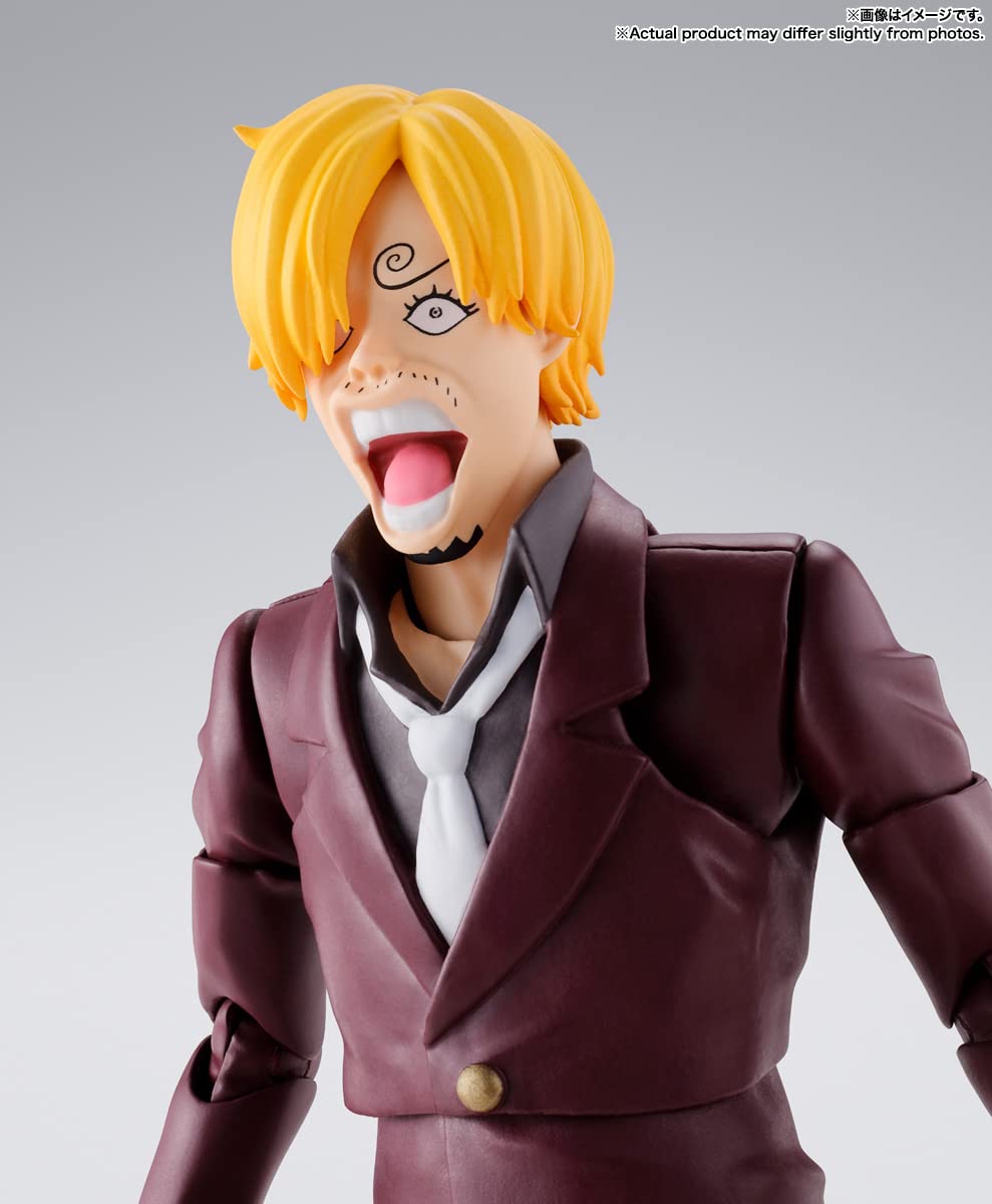 TAMASHII NATIONS Sanji versatile display ready for storytelling and photography.