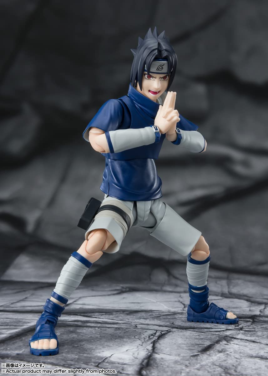 Tamashii Nations Sasuke right-action hands expand display options.