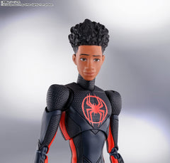 Miles Morales figure with short web accessory for quick action moments