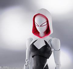 Tamashii Stage stand supports stable, dynamic Spider-Gwen poses.