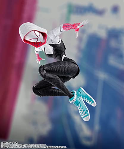 Long web accessory from Spider-Gwen for dramatic web-slinging poses.