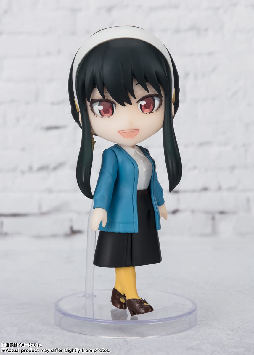 Tamashii Nations Yor Forger pose capture from front view highlights lifelike eyes