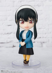 Tamashii Nations Yor Forger figure with stand offers stable posing for dynamic scenes