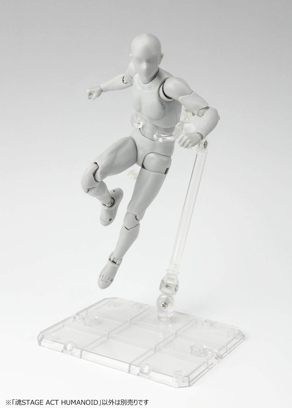Stage Act. 4 articulated clips clear support for precise holds