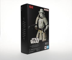 Tamashii Nations Ashigaru Stormtrooper with sword, captures Meisho Realization styling.