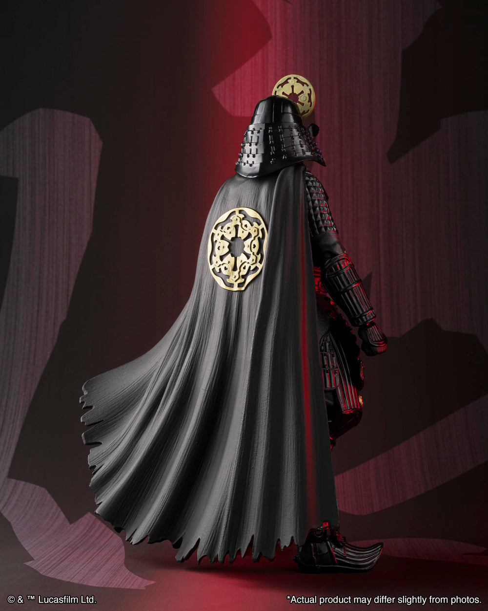 Tamashii Nations Star Wars Meisho Darth Vader lightsaber accessory for dynamic poses