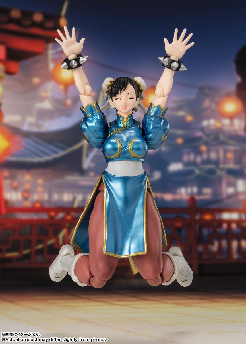 Tamashii Nations Chun-Li accessories close-up highlighting details