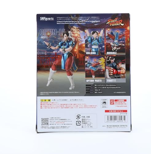 Tamashii Nations Chun-Li Hyakuretsu-kyaku effects for action scenes