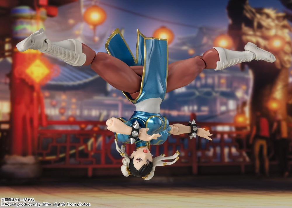 Tamashii Nations Chun-Li Outfit 2 pose-ready display