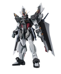 Tamashii Nations Strike E Noir Striker body enables dynamic display poses.