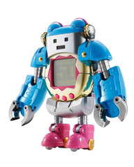 TAMASHII NATIONS Tamagotchi Robot Chogokin in robot mode for display and collection