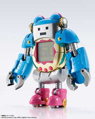 TAMASHII NATIONS Tamagotchi UFO transforms into a robot with dynamic action