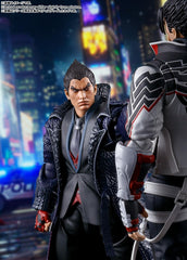 TAMASHII NATIONS Tekken 8 Kazuya Mishima packaging with Bandai Namco label