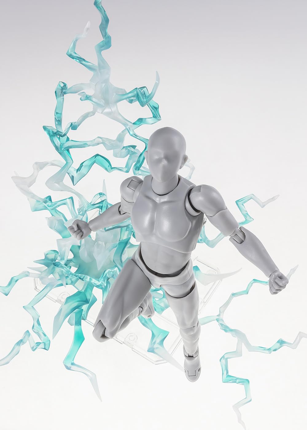 TAMASHII NATIONS six-part bolt assembly enables versatile diorama options.