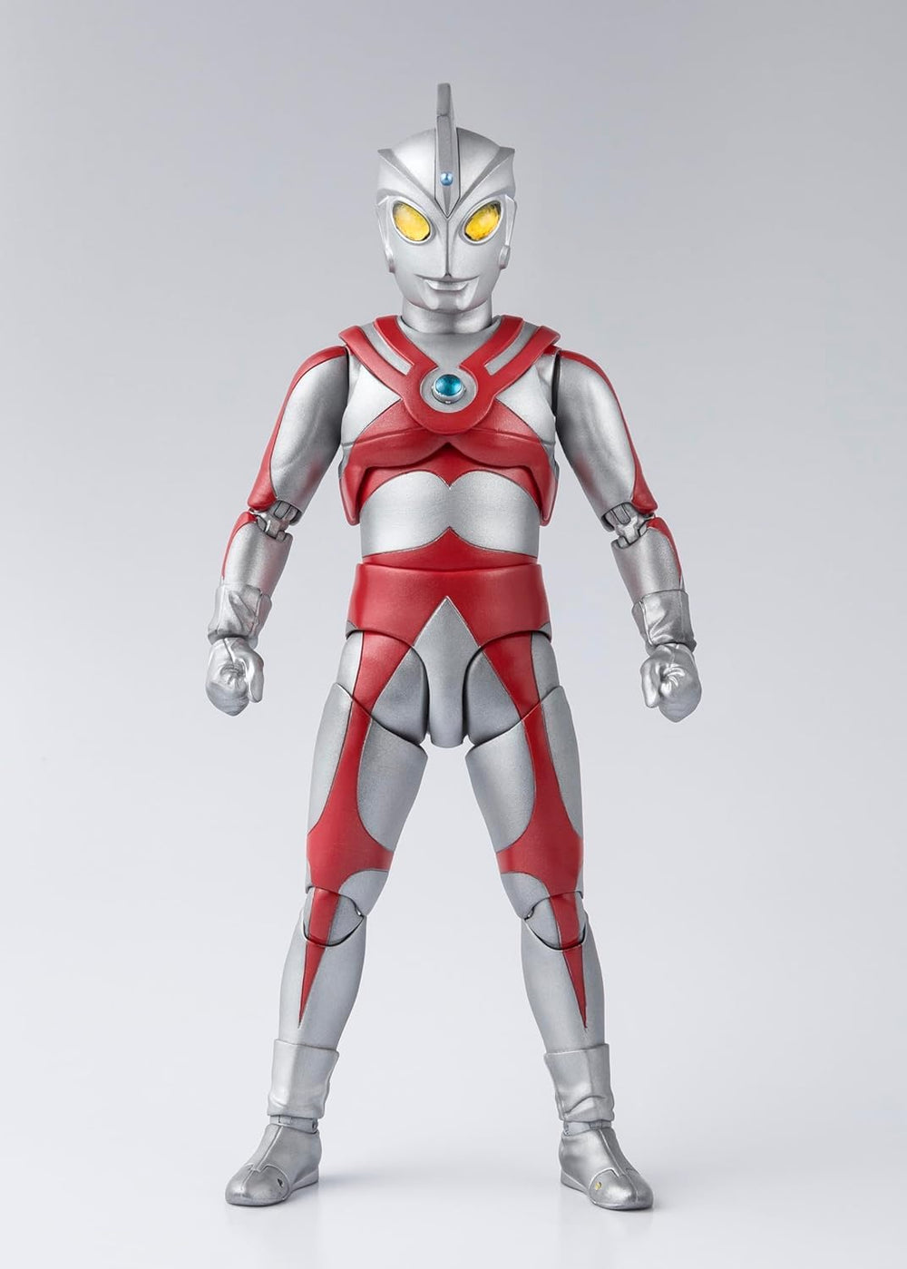 Ultraman Ace mask detail highlights authentic suit sculpt