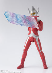 Tamashii Nations Ultraman Ginga Taro color timer enhances display authenticity.