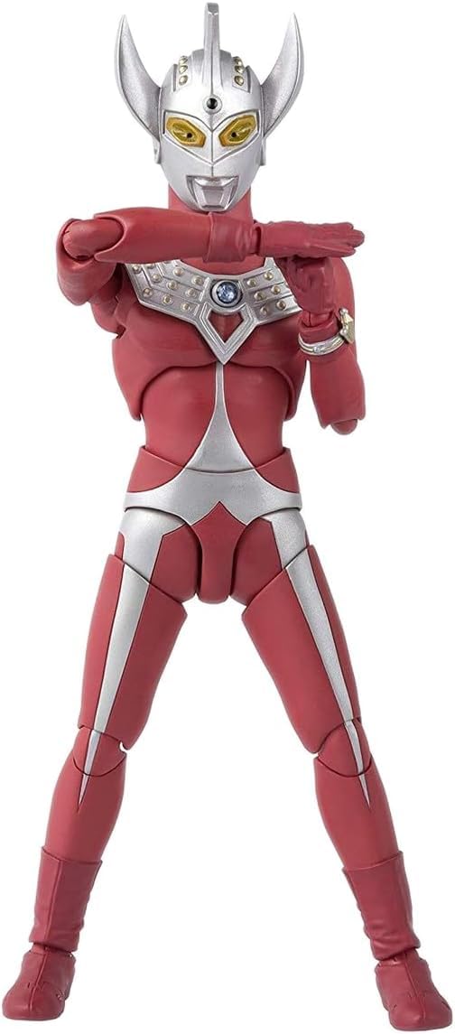 Tamashii Nations Ultraman Ginga Taro head mask detail for authentic display.